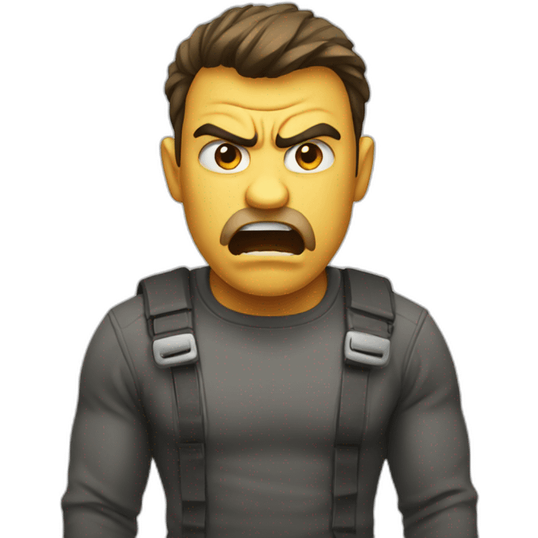 angry guy  emoji