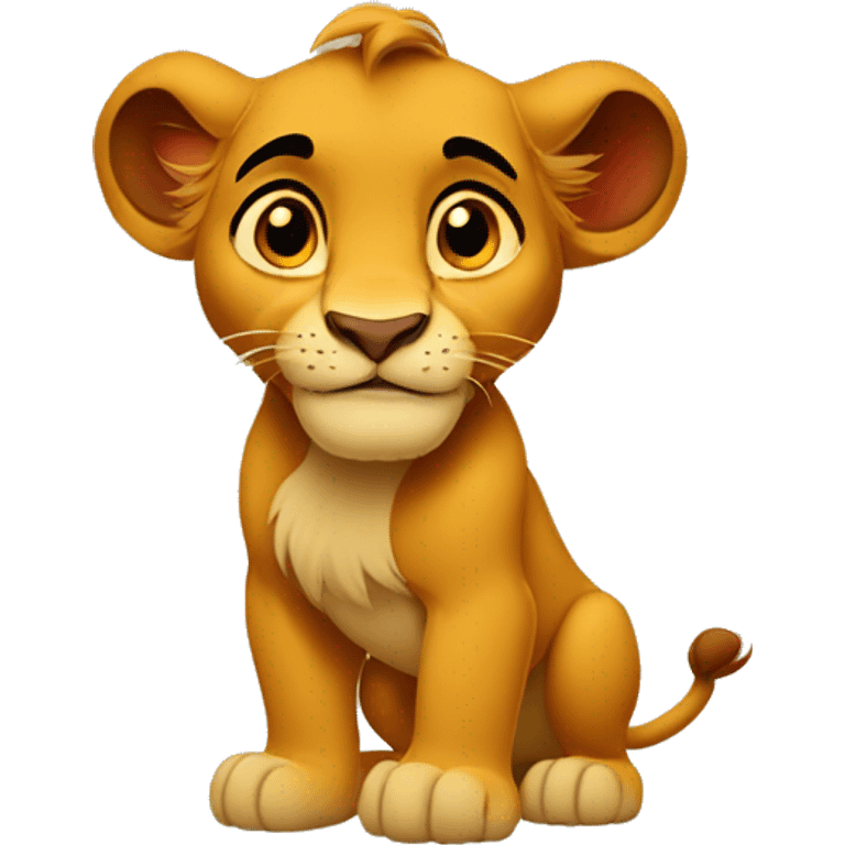 simba disney emoji