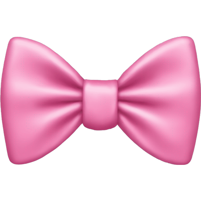 Pink bow tie emoji