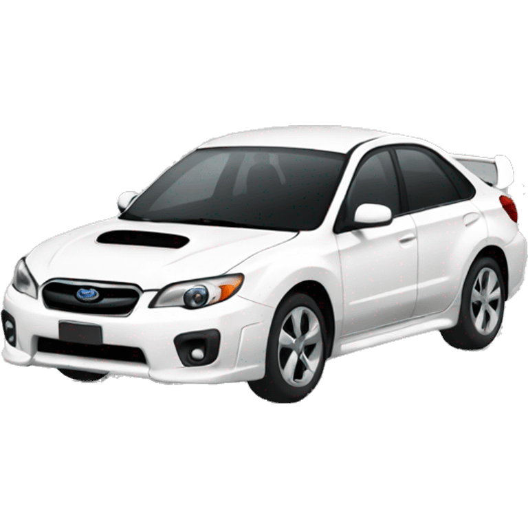 White Subaru emoji