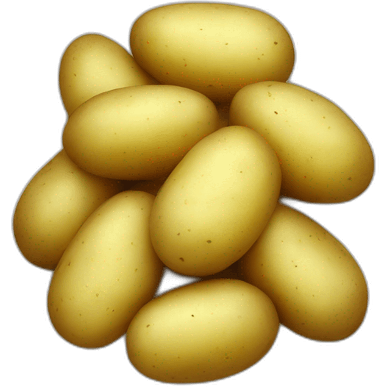 Plate of potatoes emoji