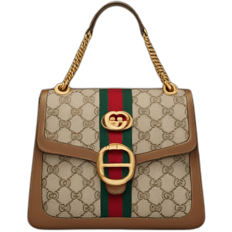 Gucci bag emoji