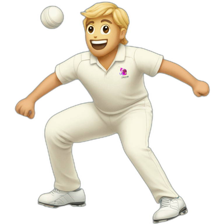 Cricket Bowling emoji