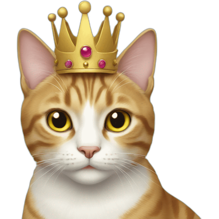 cat-with-crown emoji