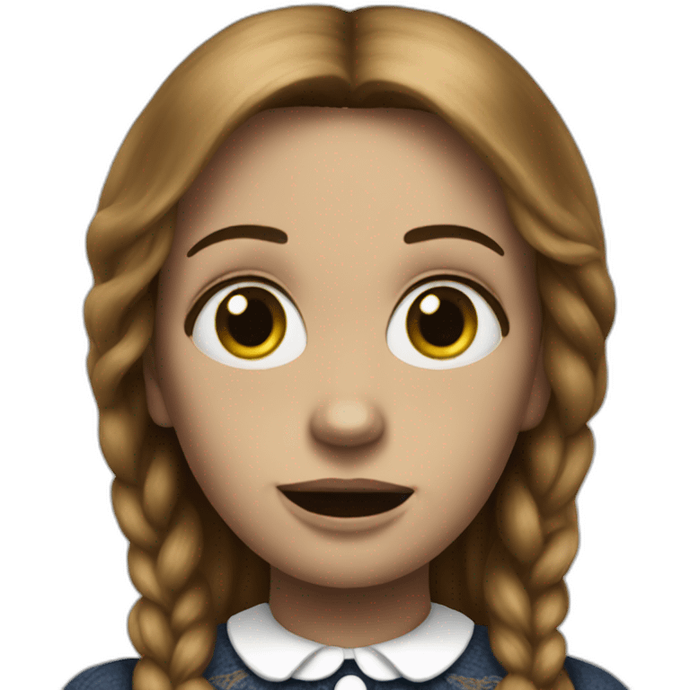 Annabelle creepy emoji