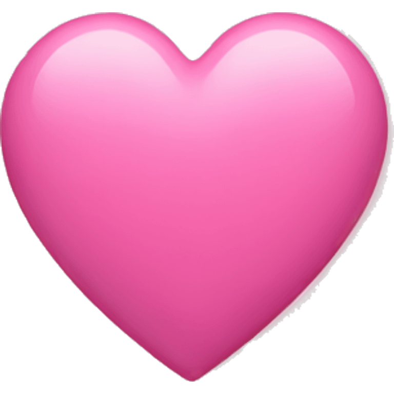 pink heart emoji