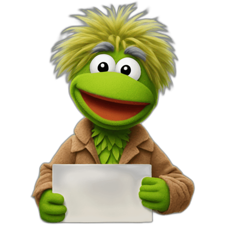 fraggle holding green tick sign emoji