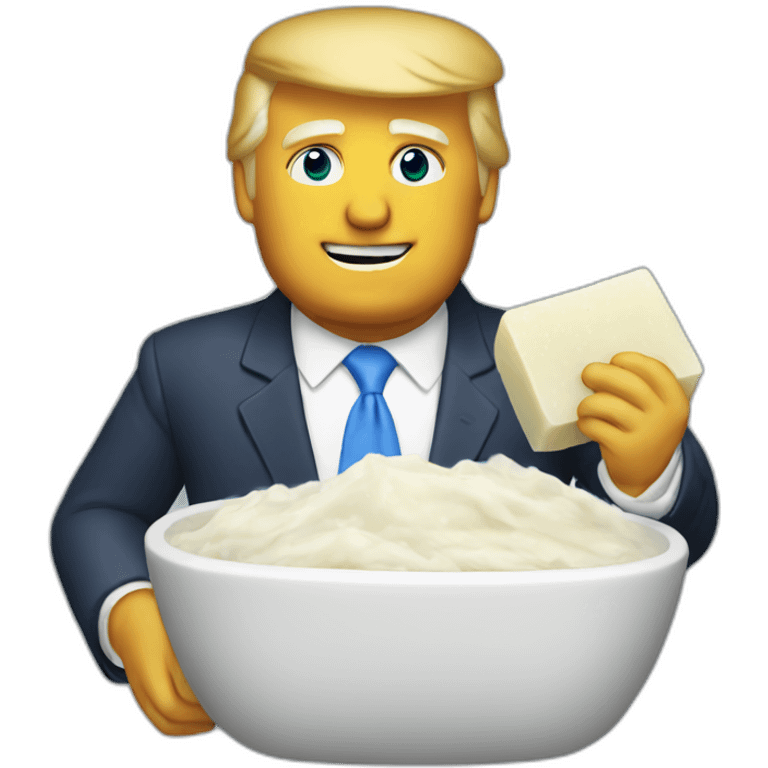 trump-holding-soap emoji