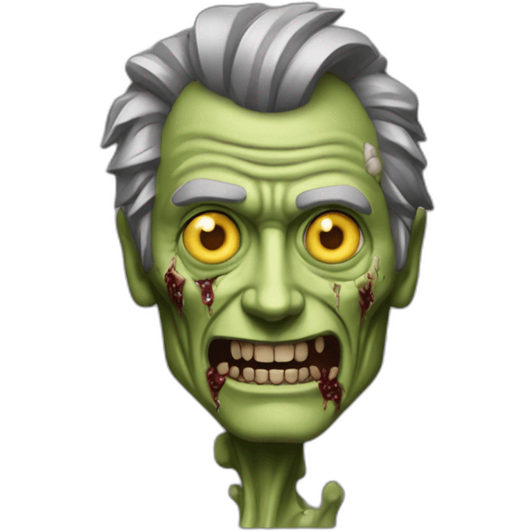 Jonnhy Hallyday zombie emoji