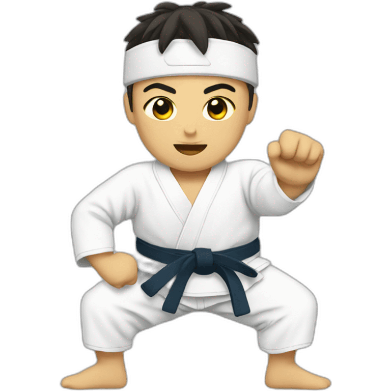 Judo emoji