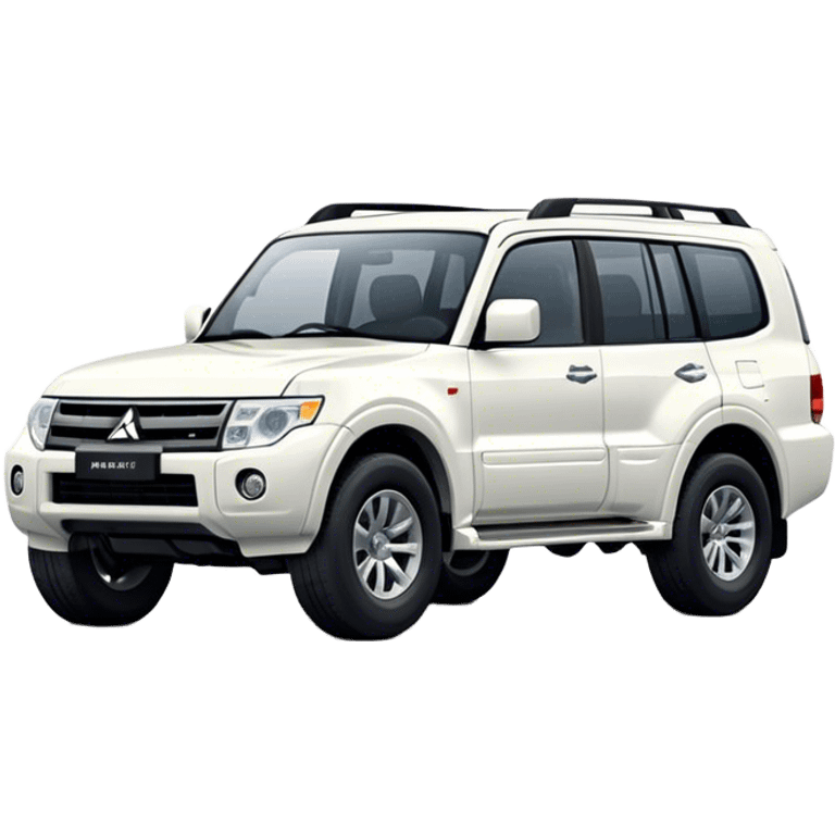 Mitsubishi Pajero - Mitsubishi (Model Year: 2021) (Iconic colour: White) emoji