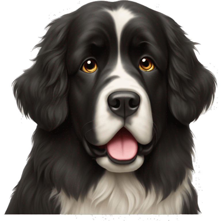 Landseer Newfoundland  emoji