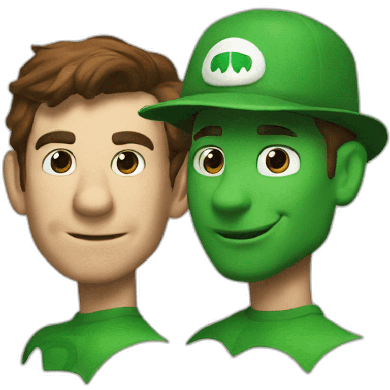 Spider-Man et Luigi emoji