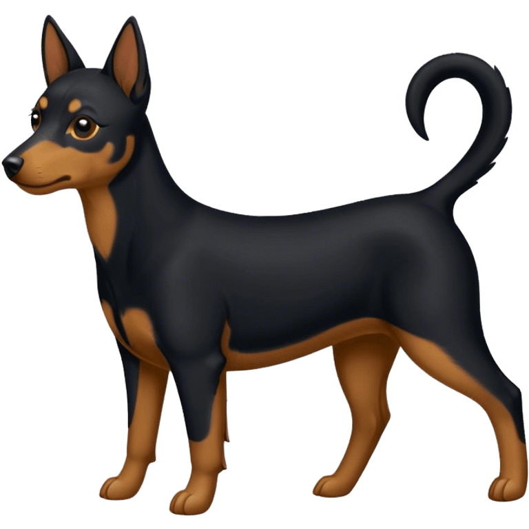 black and tan kelpie  emoji