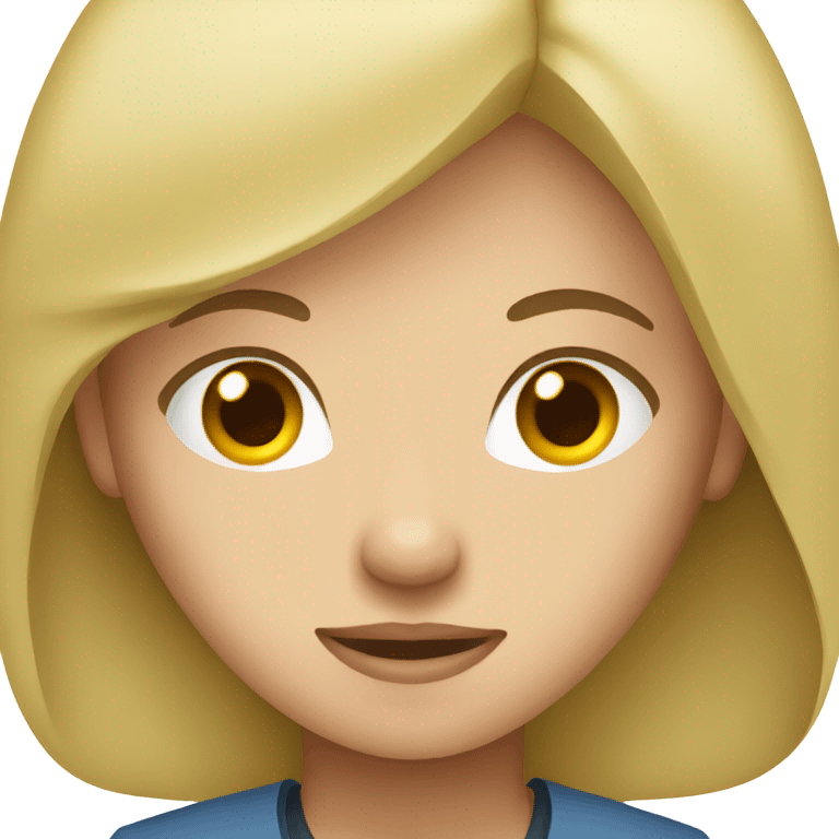 Female blonde vet student emoji