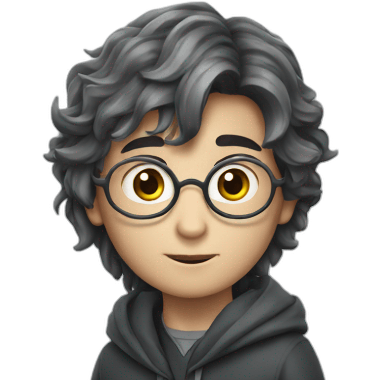 Harry potter sur avion emoji