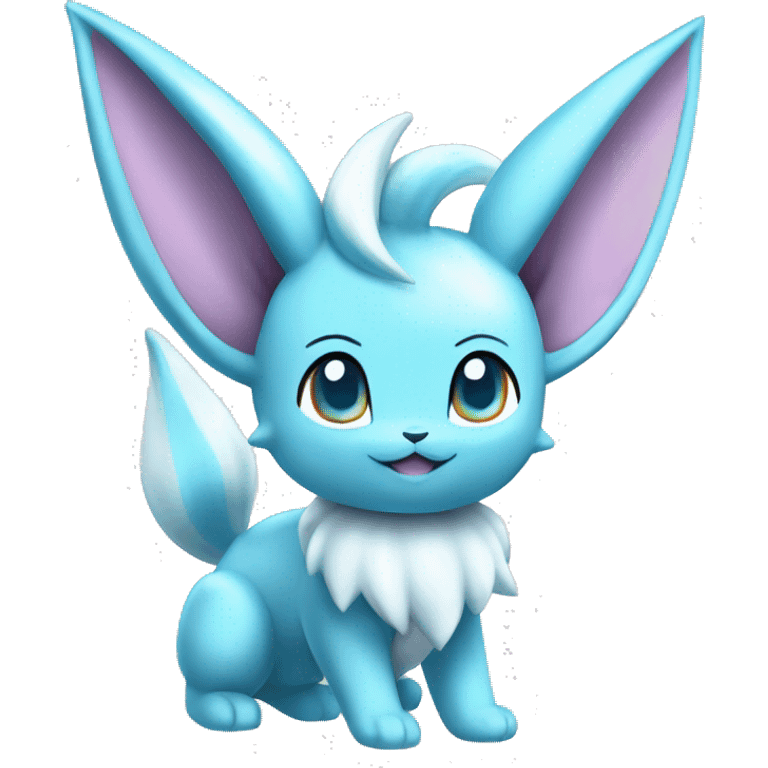 Glaceon Vaporeon Sylveon Pokémon emoji