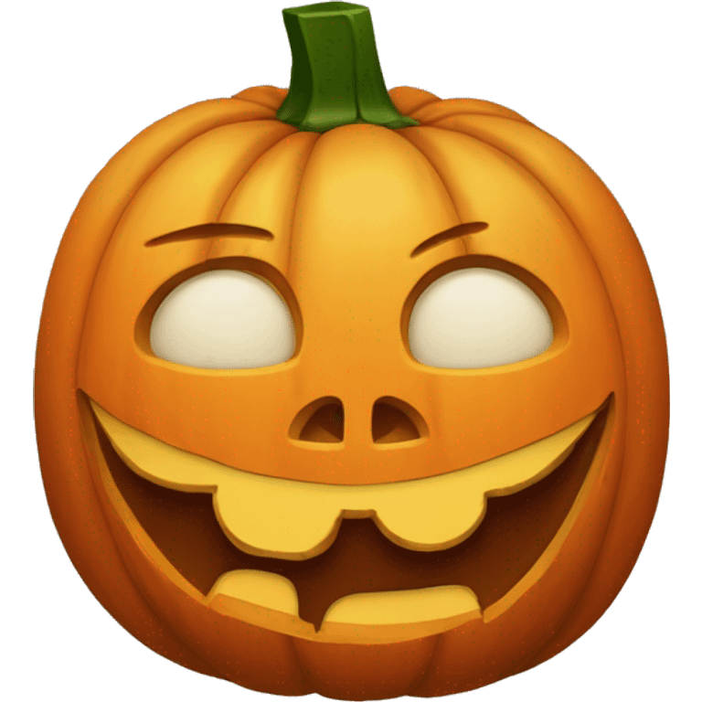 silly jack-o-lantern  emoji