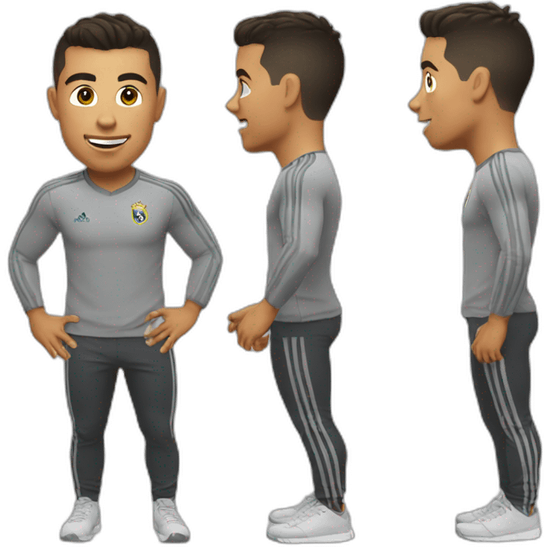 Ronaldo qui twerk emoji