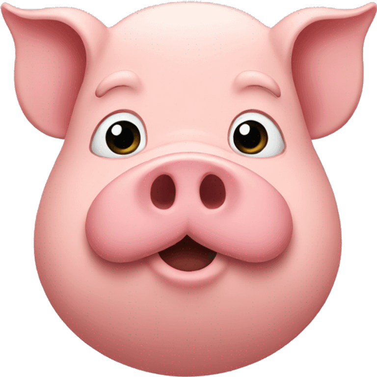 pig with beard emoji