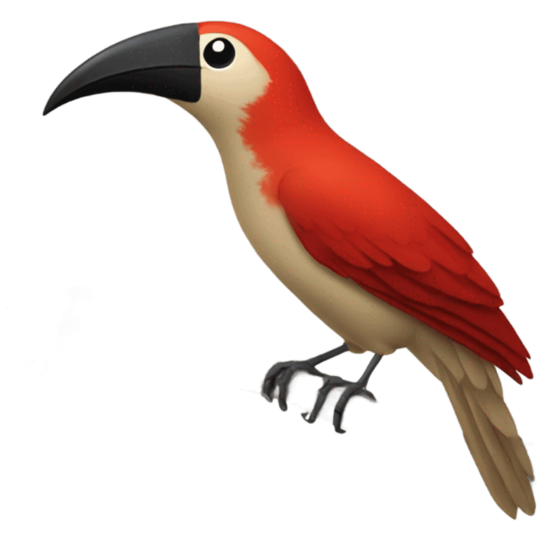 Iiwi bird  emoji