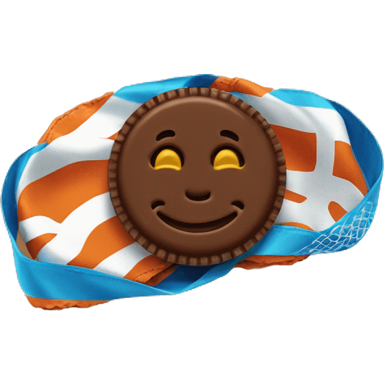 olympic medal branded reese's emoji