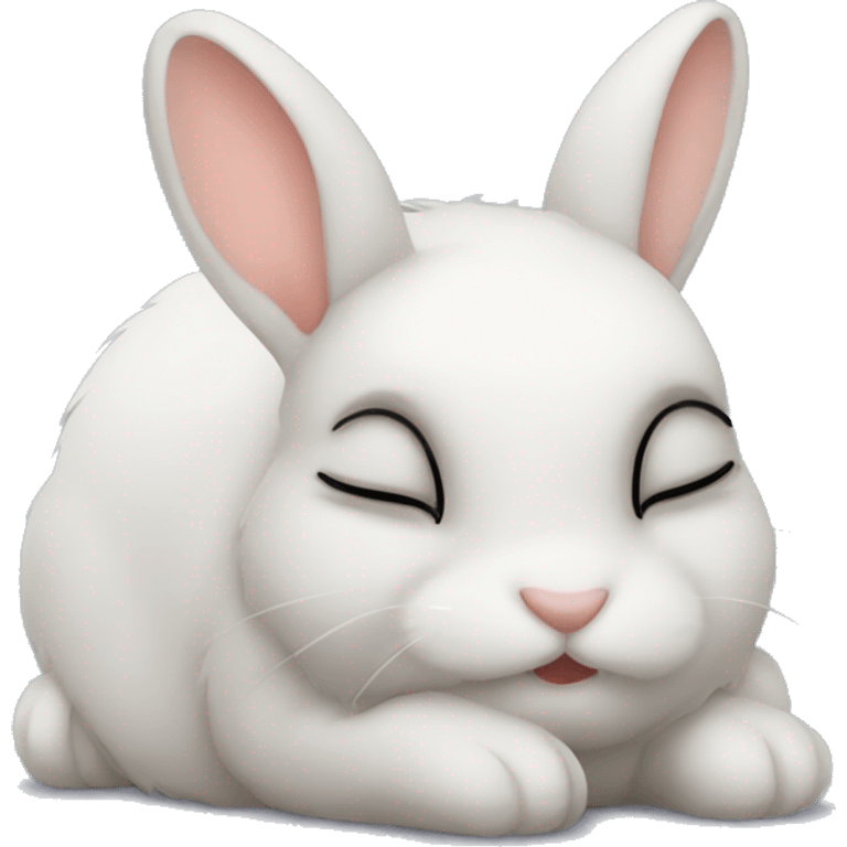 Sleepy rabbit  emoji