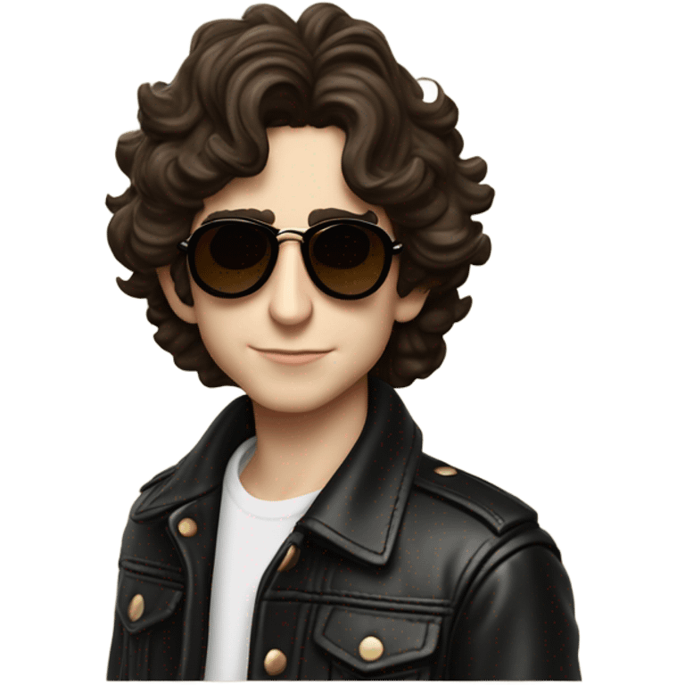 Timothy chalmet as bob dylan  emoji