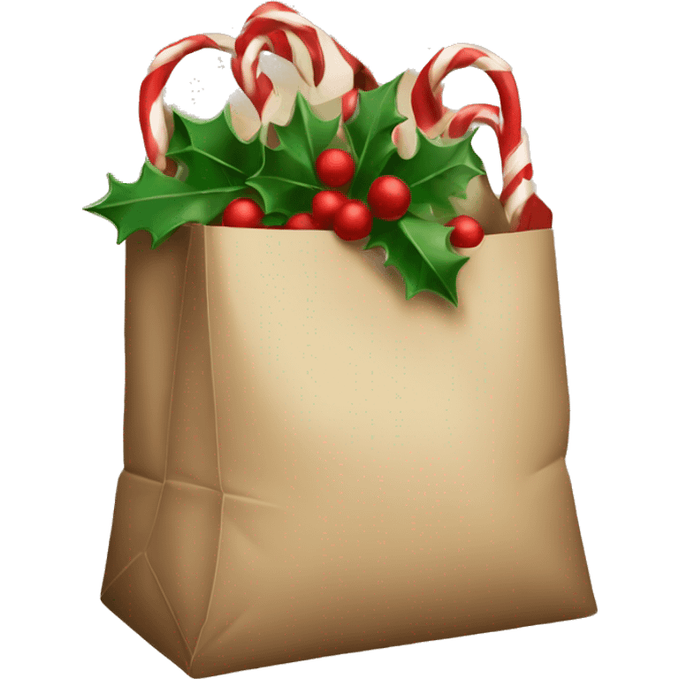 Christmas bag emoji