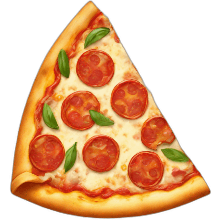 Happy Pizza emoji