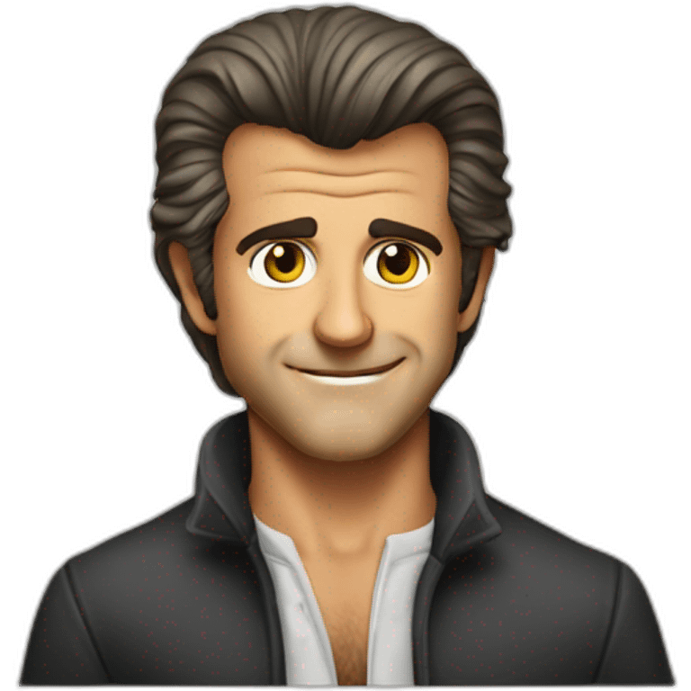 Young Mel Gibson emoji