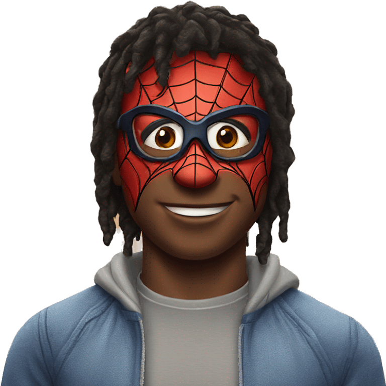 Composite Spiderman emoji