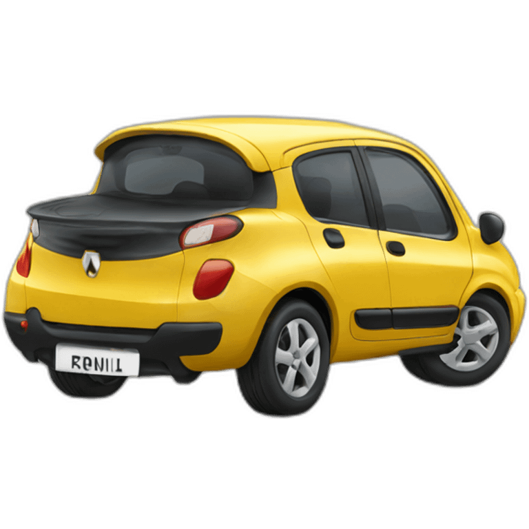 car, renault emoji