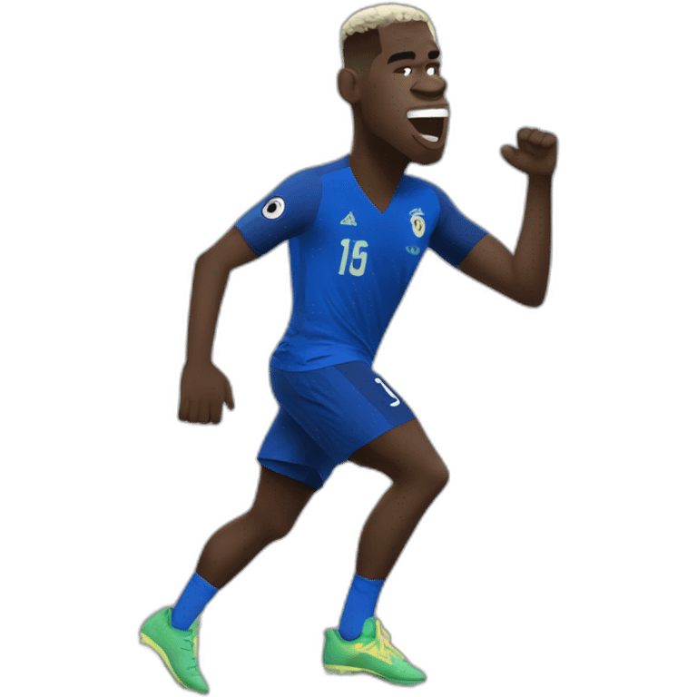 pogba dabbing emoji