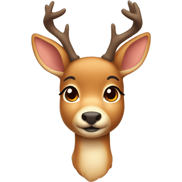 Cute deer emoji