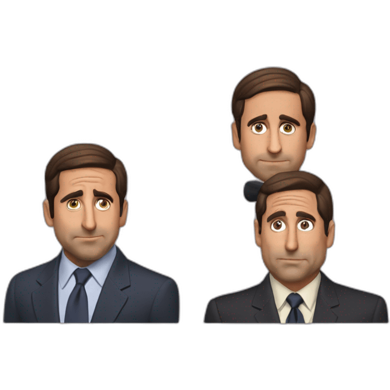 michael scott steve carell emoji