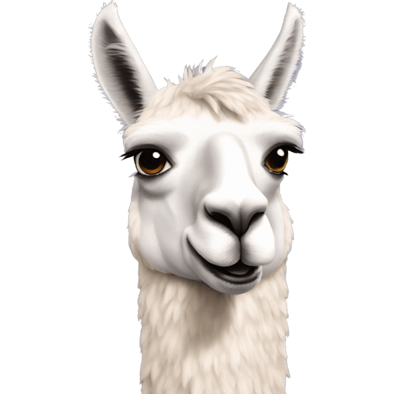 llama skinny emoji