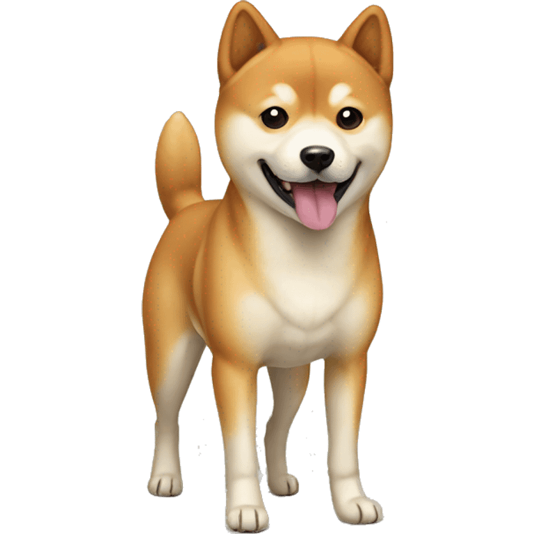 Beige dog Shiba Inu emoji