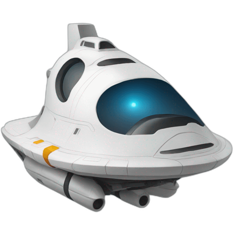 Space ship emoji