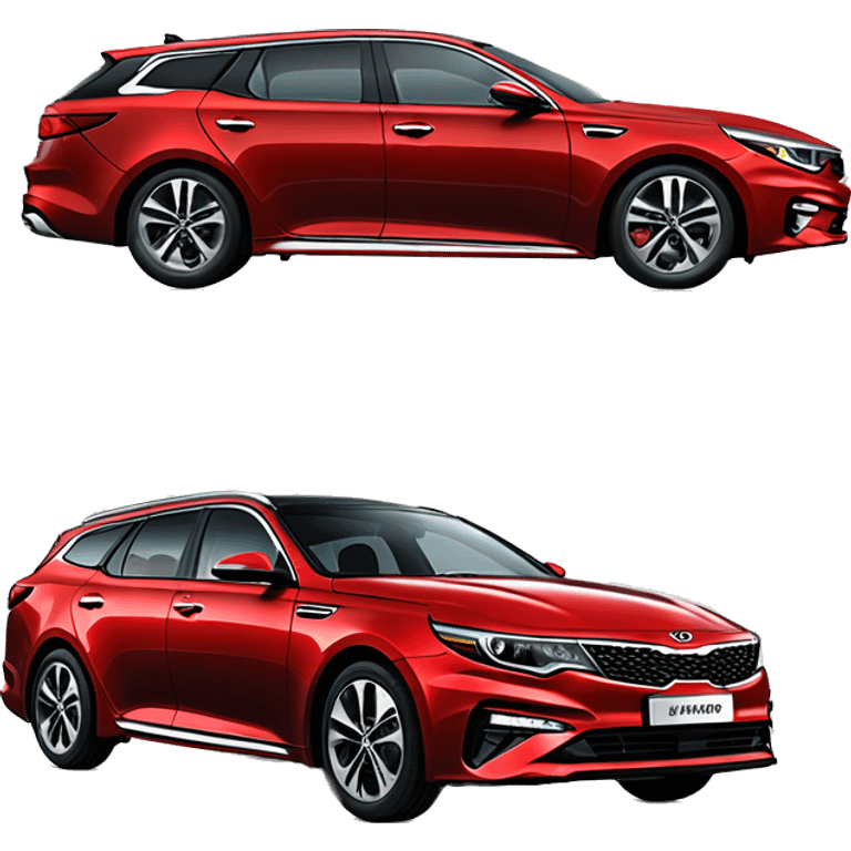 red kia optima 2019 combi emoji