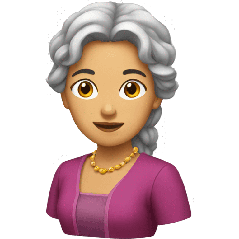 mujer peliroja emoji