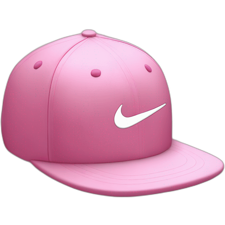 Casquette Nike rose  emoji