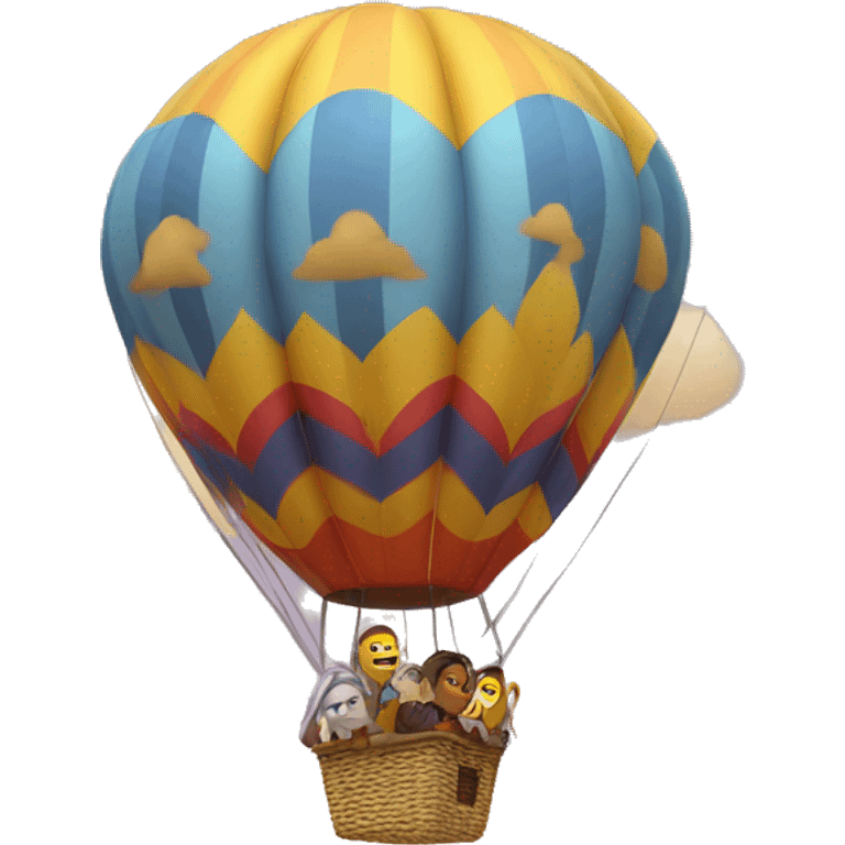 Hot air balloon  emoji