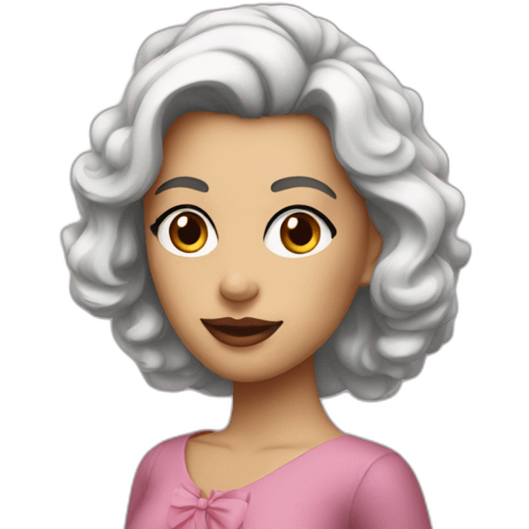 Femme maquillée emoji