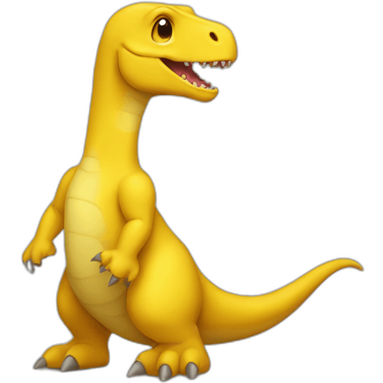 yellow dinosaur emoji