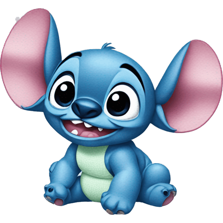 Stitch baby from cartoon Lilo& Stitch emoji