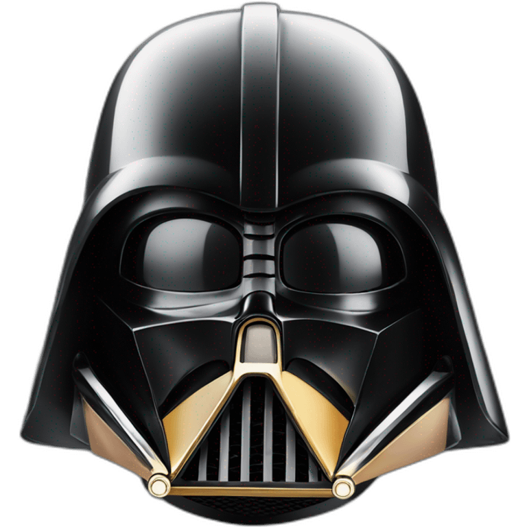 daft punk style darth vader helmet emoji