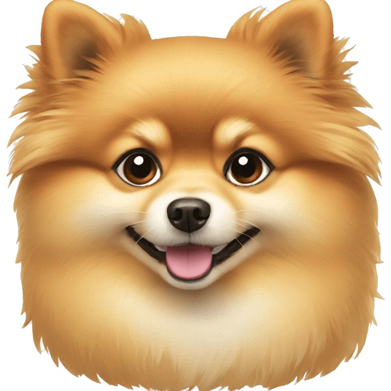 pomeranian dog emoji