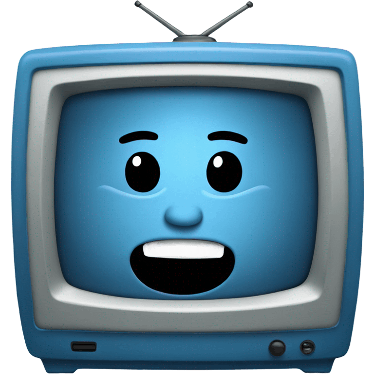 BLUE tv laughing emoji