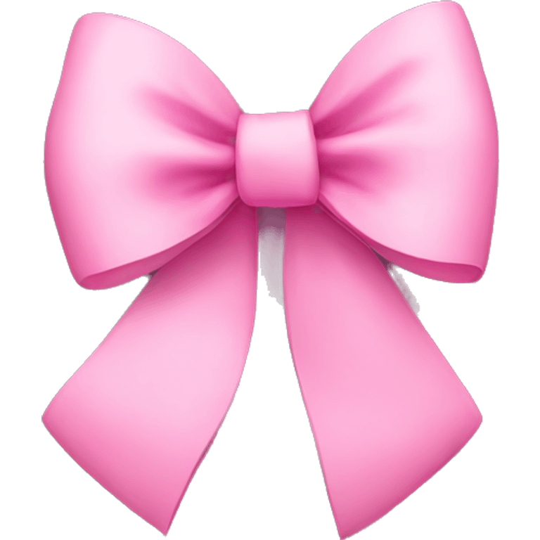 Pink bow emoji